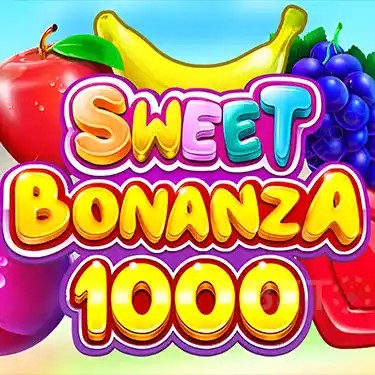 Slots logo of Sweet Bonanza 1000 from Pragmatic Play at Dazard Casino