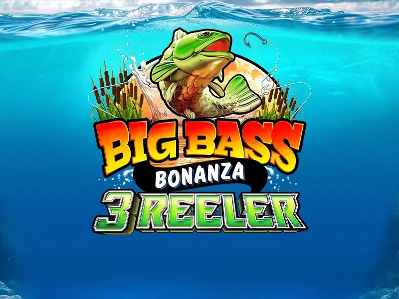 Official Slots logo: Big Bass Bonanza 3 Reeler by Pragmatic Play at Dazard Casino