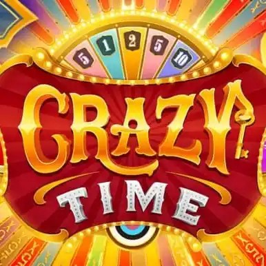 Crazy Time slot icon by Evolution, available at Dazard Casino