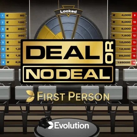 Try First Person Deal or No Deal slot by Evolution on casino-dazard.de – logo image