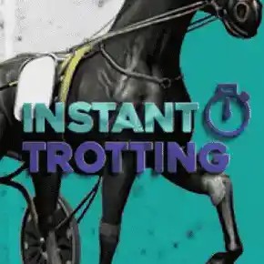 Instant Virtual Trotting by Leap Gaming, showcased at casino-dazard.de – game logo